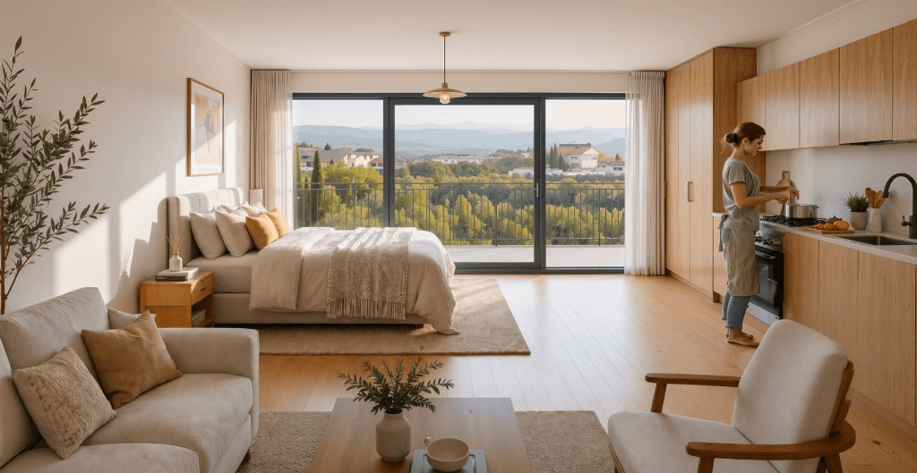 Estudios y lofts luminosos